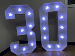 Light Up Numbers 30