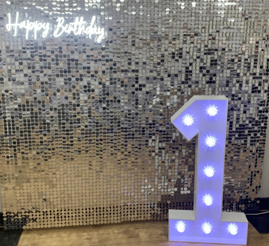 Light Up Numbers Hire